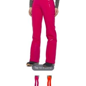 Spyder Winner Gore-Tex® PrimaLoft® Ski Pants - Waterproof, Insulated pink sz 8